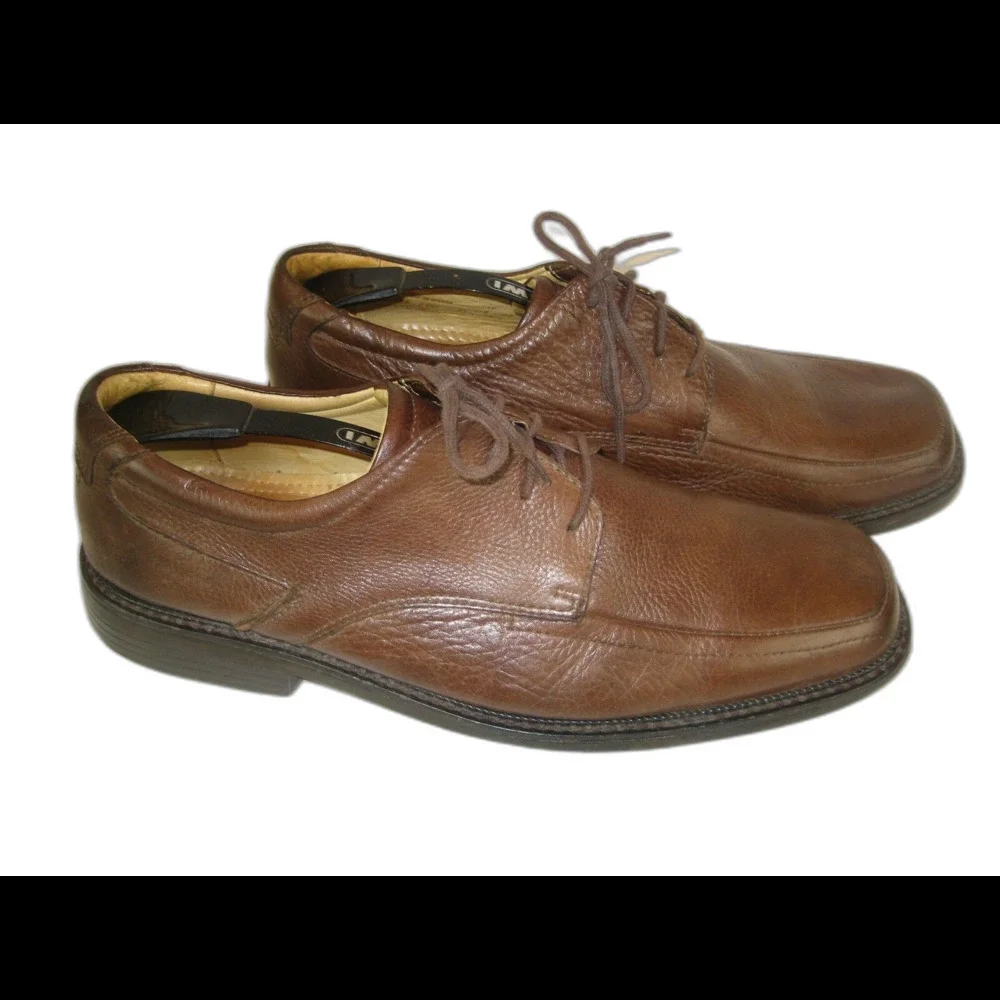 Mens Florsheim Brown Leather (Brazil) Lace-Up Men’s Shoe sz 12 M